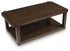 Breckington Dark Brown Coffee Table - T656-1