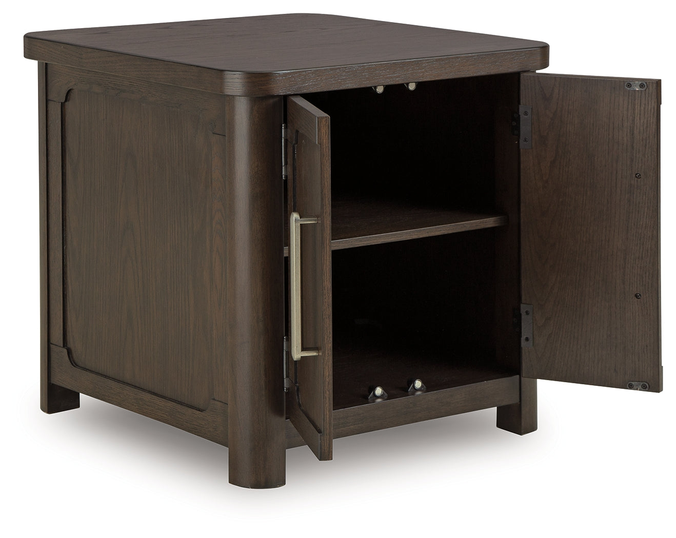 Breckington Dark Brown End Table - T678-3