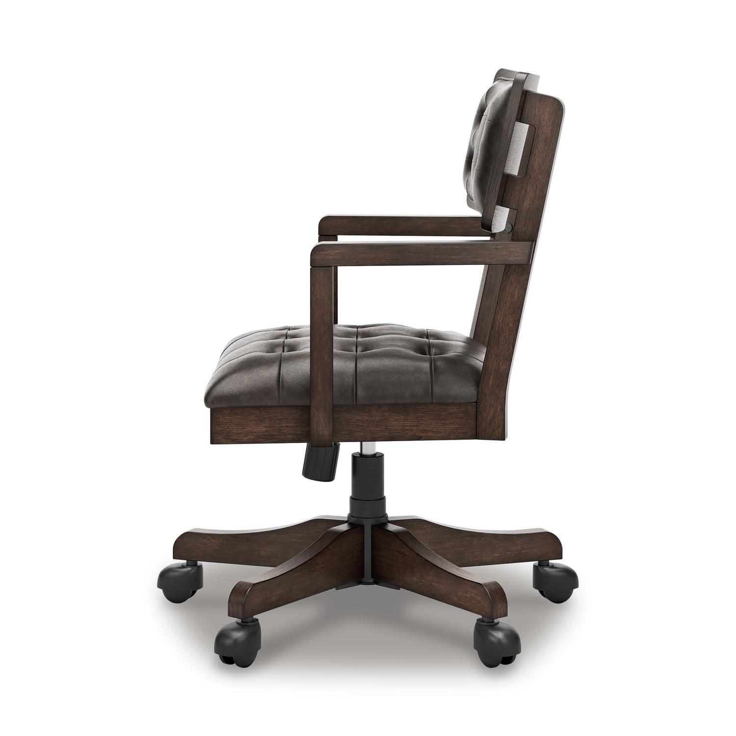 Breckington Dark Brown Home Office Desk Chair - H556-01A