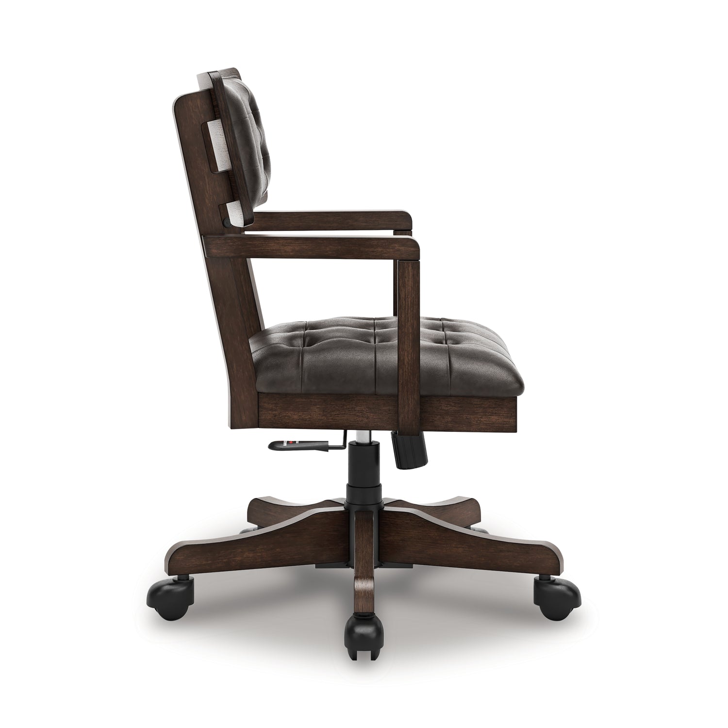 Breckington Dark Brown Home Office Desk Chair - H556-01A