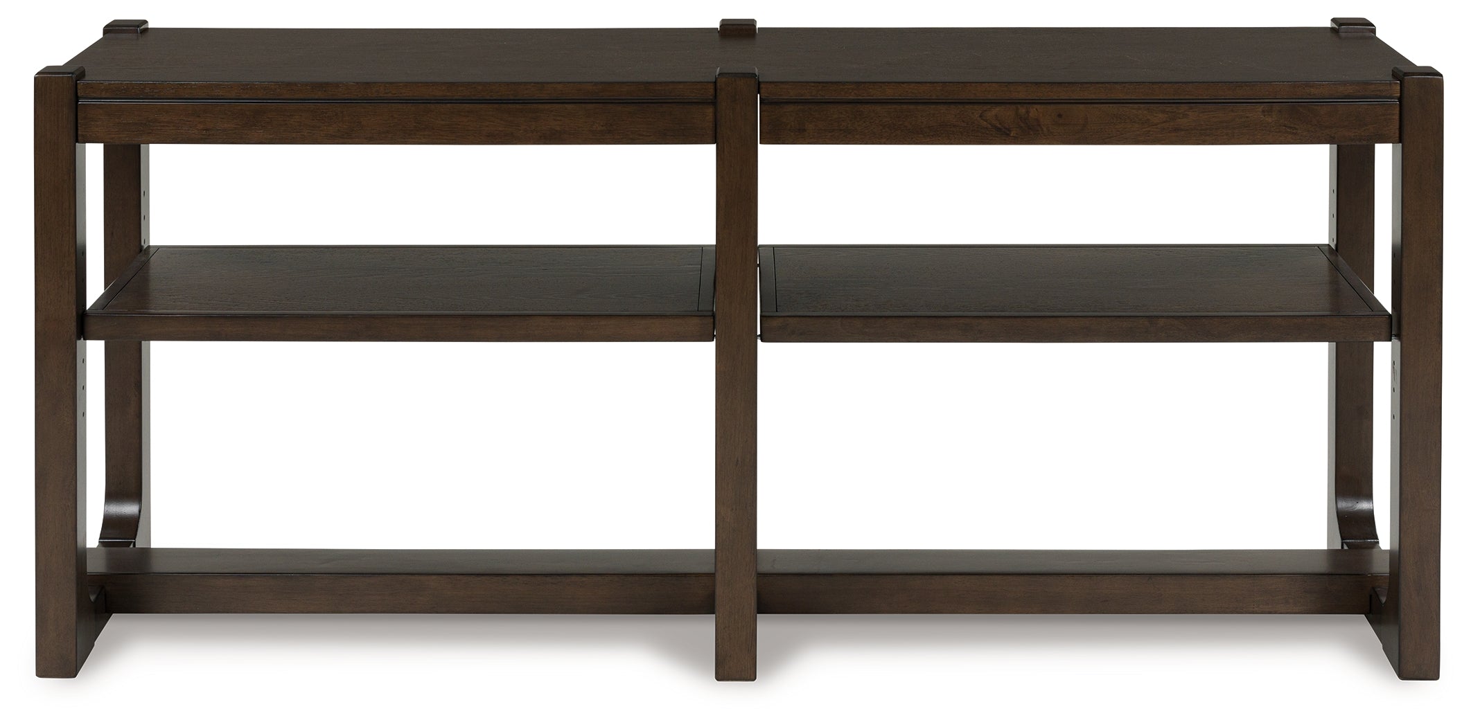Breckington Dark Brown Sofa Table - T856-4