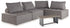 Bree Zee 4-Piece Outdoor Sectional with End Table in Brown - PKG018452