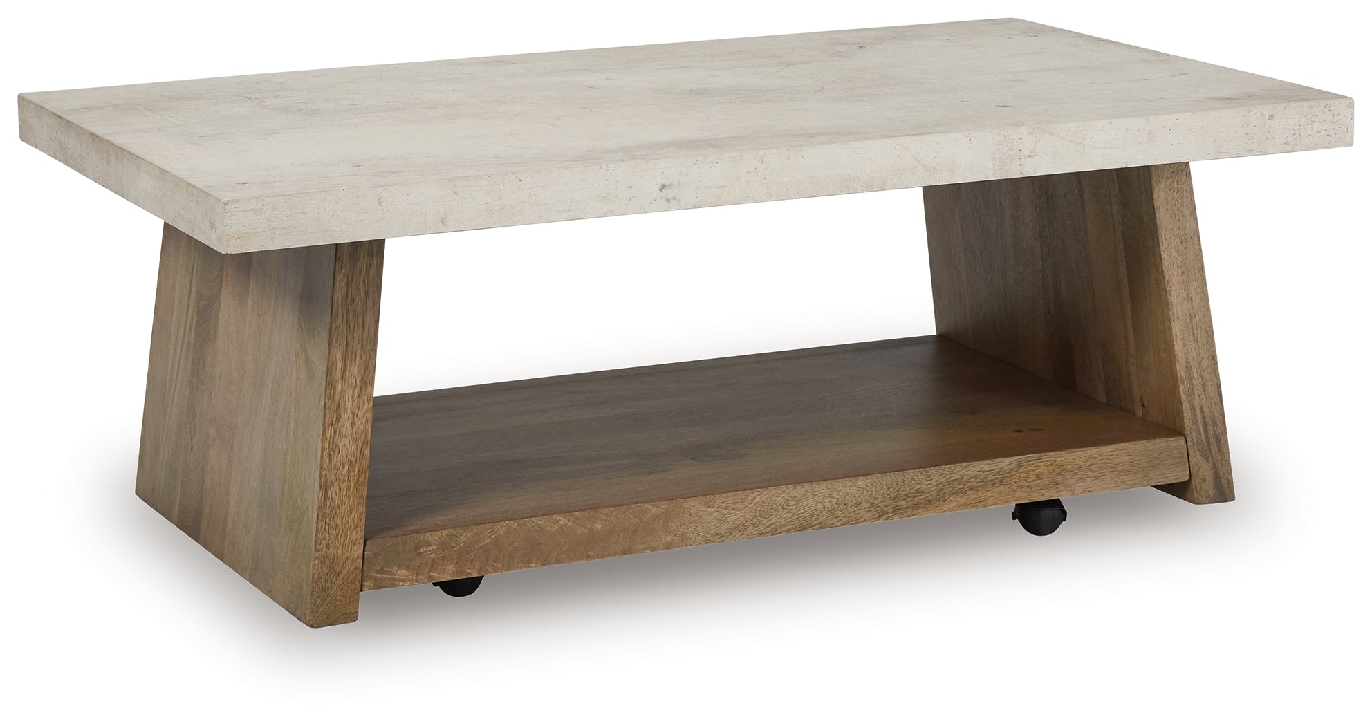Brendalhouse Light Brown Coffee Table - T642-1