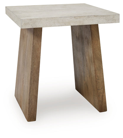 Brendalhouse Light Brown End Table - T642-2