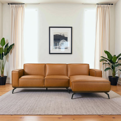 Brenham Easy Clean Modern Right Sectional Sofa &amp; Chaise - SEC00403402