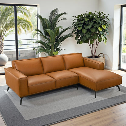 Brenham Easy Clean Modern Right Sectional Sofa &amp; Chaise - SEC00403402