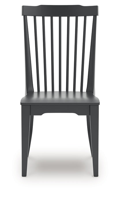 Brenkerton Black Dining Chair, Set of 2 - PCD591-01