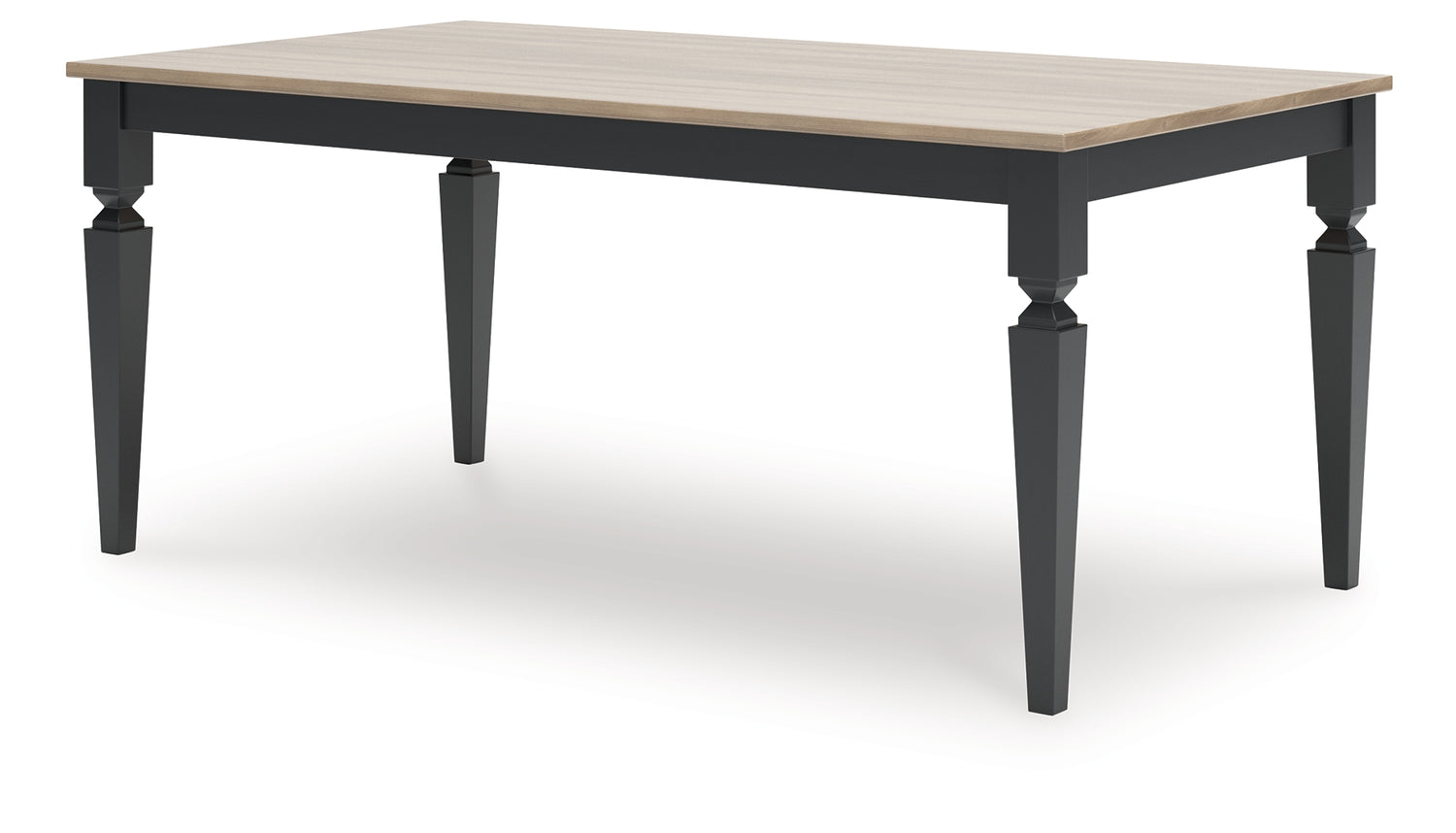 Brenkerton Grayish Brown/Black Dining Table - PCD591-25