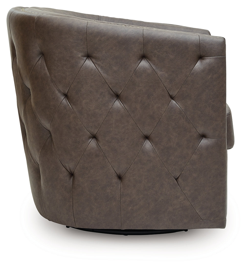 Brentlow Granite Swivel Accent Chair - A3000741