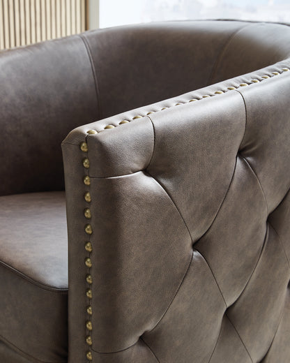 Brentlow Granite Swivel Accent Chair - A3000741