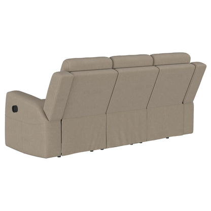 Brentwood Taupe Upholstered Motion Reclining Sofa from Coaster - Luna Furniture