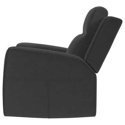 Brentwood Upholstered Recliner Chair Black - 610286