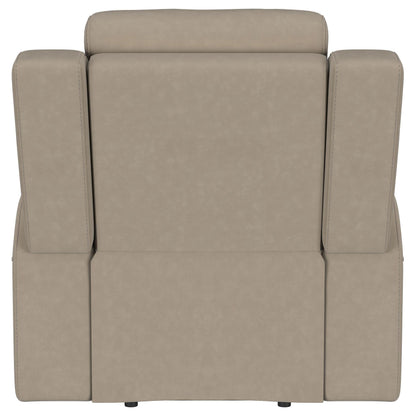 Brentwood Upholstered Recliner Chair Taupe - 610283