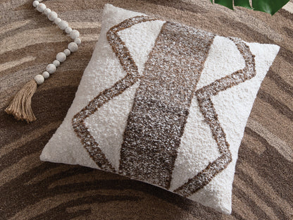 Brettwood Ivory/Brown Pillow (Set of 4) - A1001125