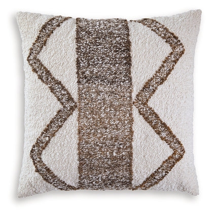 Brettwood Ivory/Brown Pillow (Set of 4) - A1001125