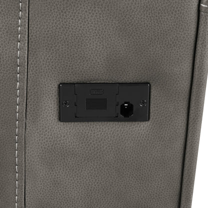 Brickston 3-piece Triple Power Reclining Sofa Set Charcoal - 603431PPP-S3