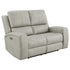 Brickston Triple Power Reclining Loveseat Grey - 603435PPP