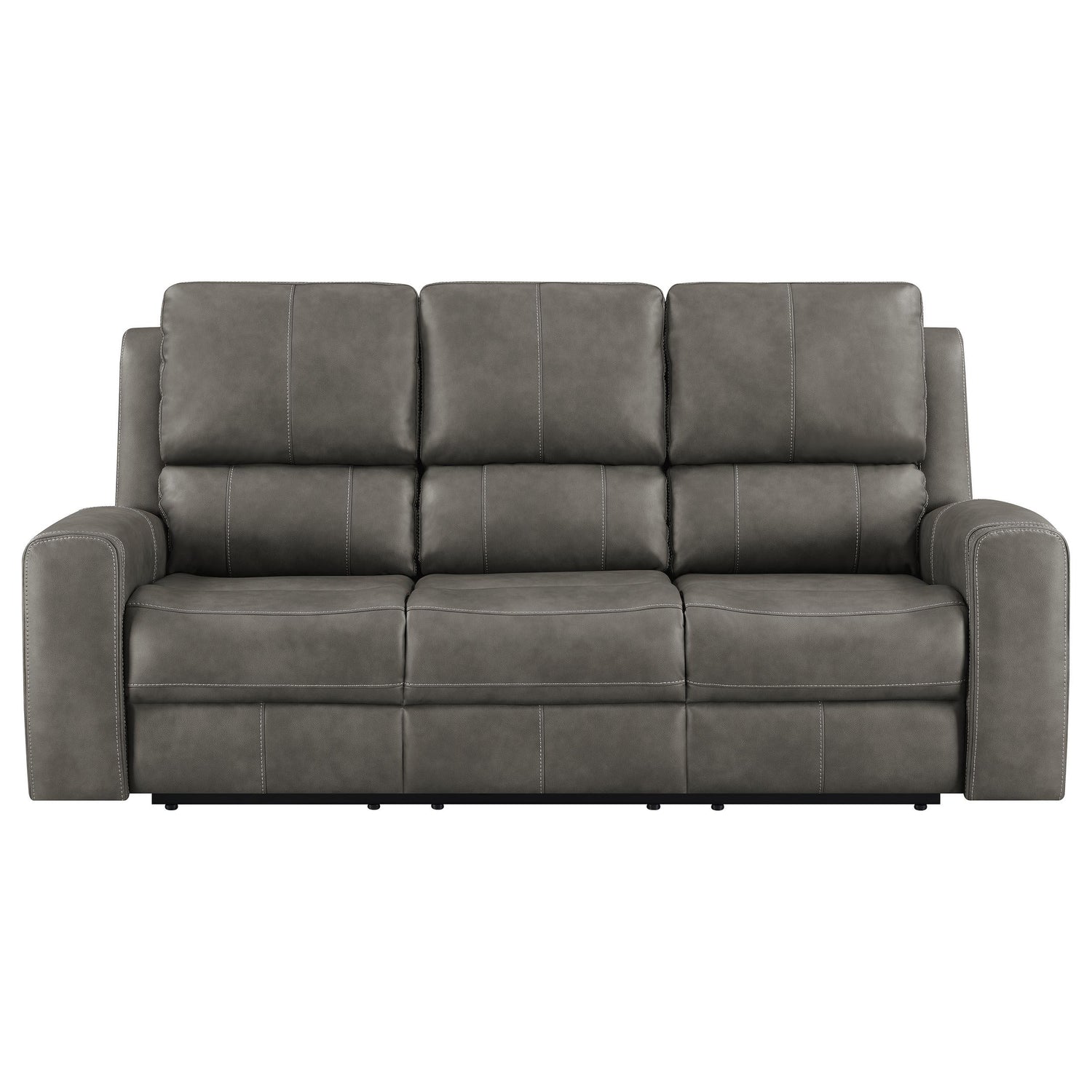 Brickston Triple Power Reclining Sofa Charcoal - 603431PPP