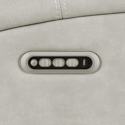 Brickston Triple Power Reclining Sofa Grey - 603434PPP