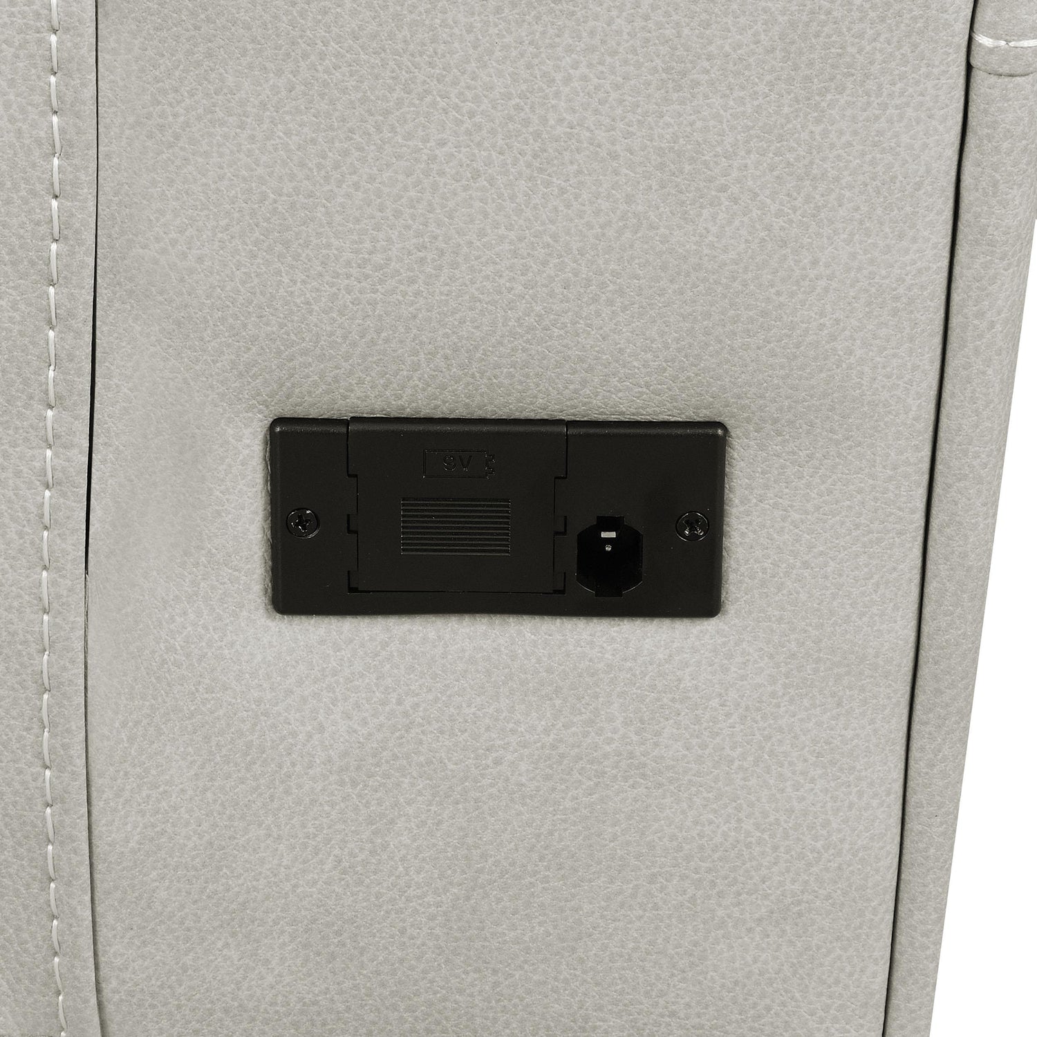 Brickston Triple Power Reclining Sofa Grey - 603434PPP