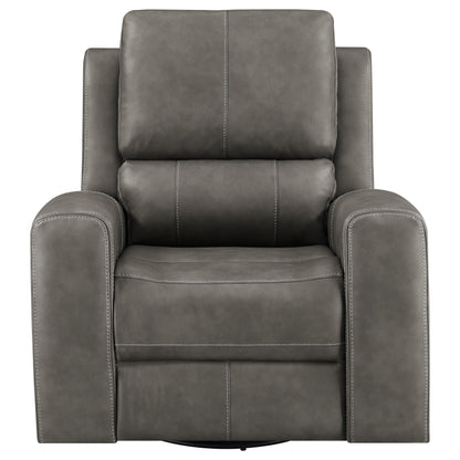 Brickston Triple Power Swivel Glider Recliner Charcoal - 603433PPP