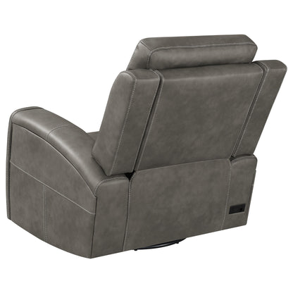 Brickston Triple Power Swivel Glider Recliner Charcoal - 603433PPP