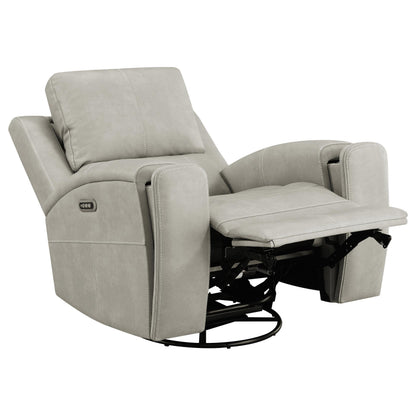 Brickston Triple Power Swivel Glider Recliner Grey - 603436PPP