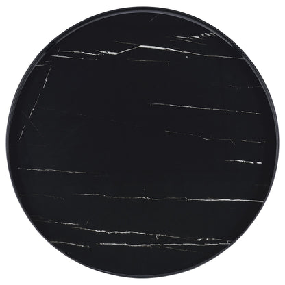 Briggs 2-piece Round Coffee and End Table Set Black - 706268-S2