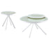 Briggs 2-piece Round Coffee and End Table Set White - 706258-S2