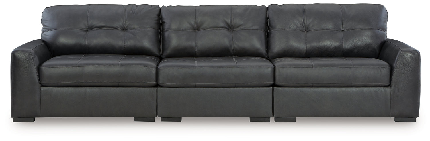 Brindley Pier Fog 3-Piece Sectional Sofa - 99503S2