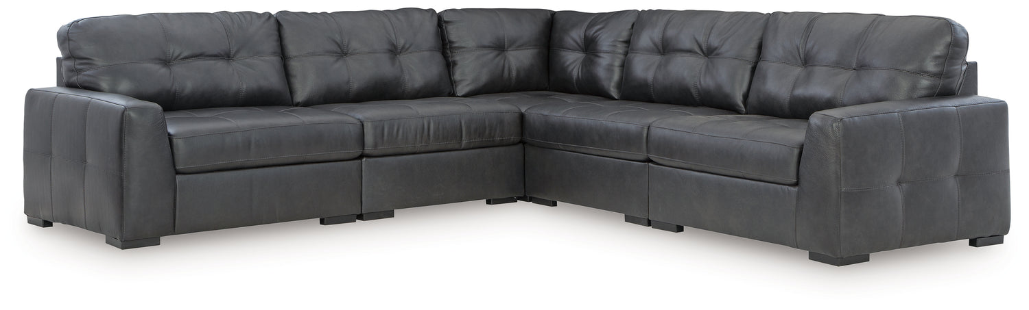 Brindley Pier Fog 5-Piece Sectional - 99503S3