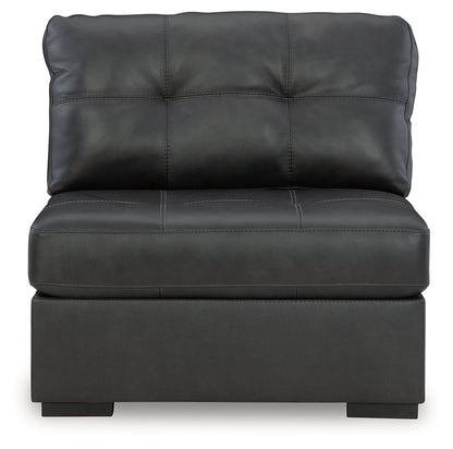 Brindley Pier Fog Armless Chair - 9950346