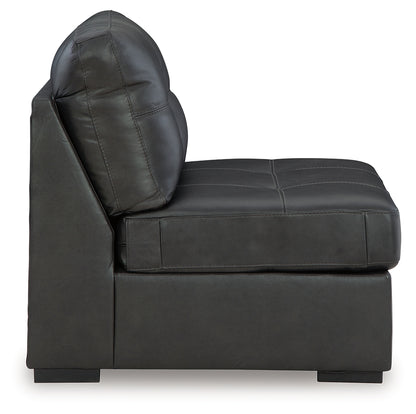 Brindley Pier Fog Armless Chair - 9950346