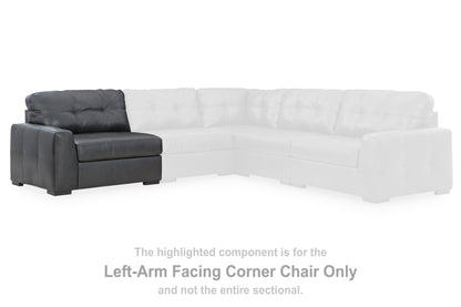 Brindley Pier Fog Left-Arm Facing Corner Chair - 9950364