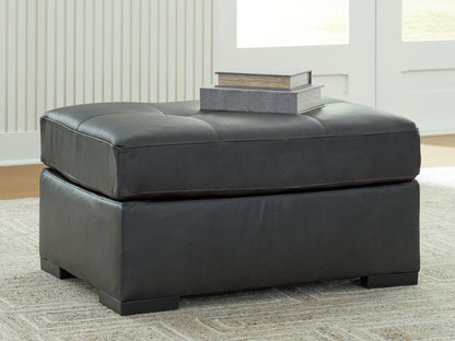 Brindley Pier Fog Oversized Accent Ottoman - 9950308