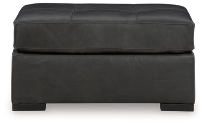 Brindley Pier Fog Oversized Accent Ottoman - 9950308