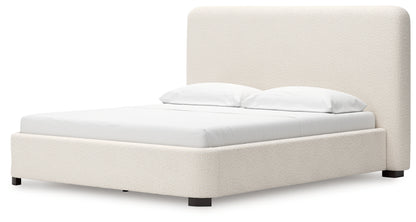 Brintstreet Beige California King Upholstered Bed - PCB401-95