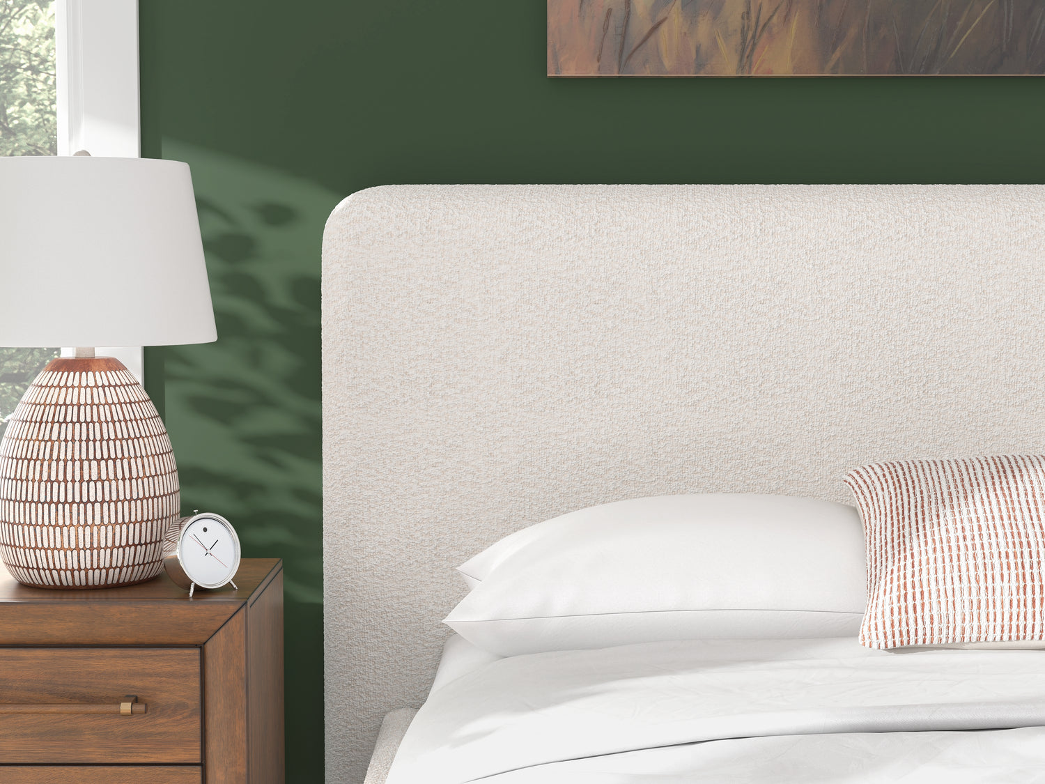 Brintstreet Beige California King Upholstered Bed - PCB401-95
