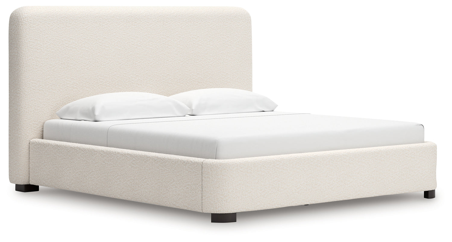 Brintstreet Beige King Upholstered Bed - PCB401-82