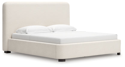 Brintstreet Beige King Upholstered Bed - PCB401-82