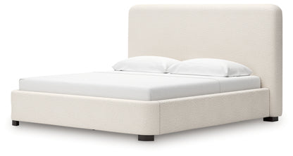 Brintstreet Beige King Upholstered Bed - PCB401-82