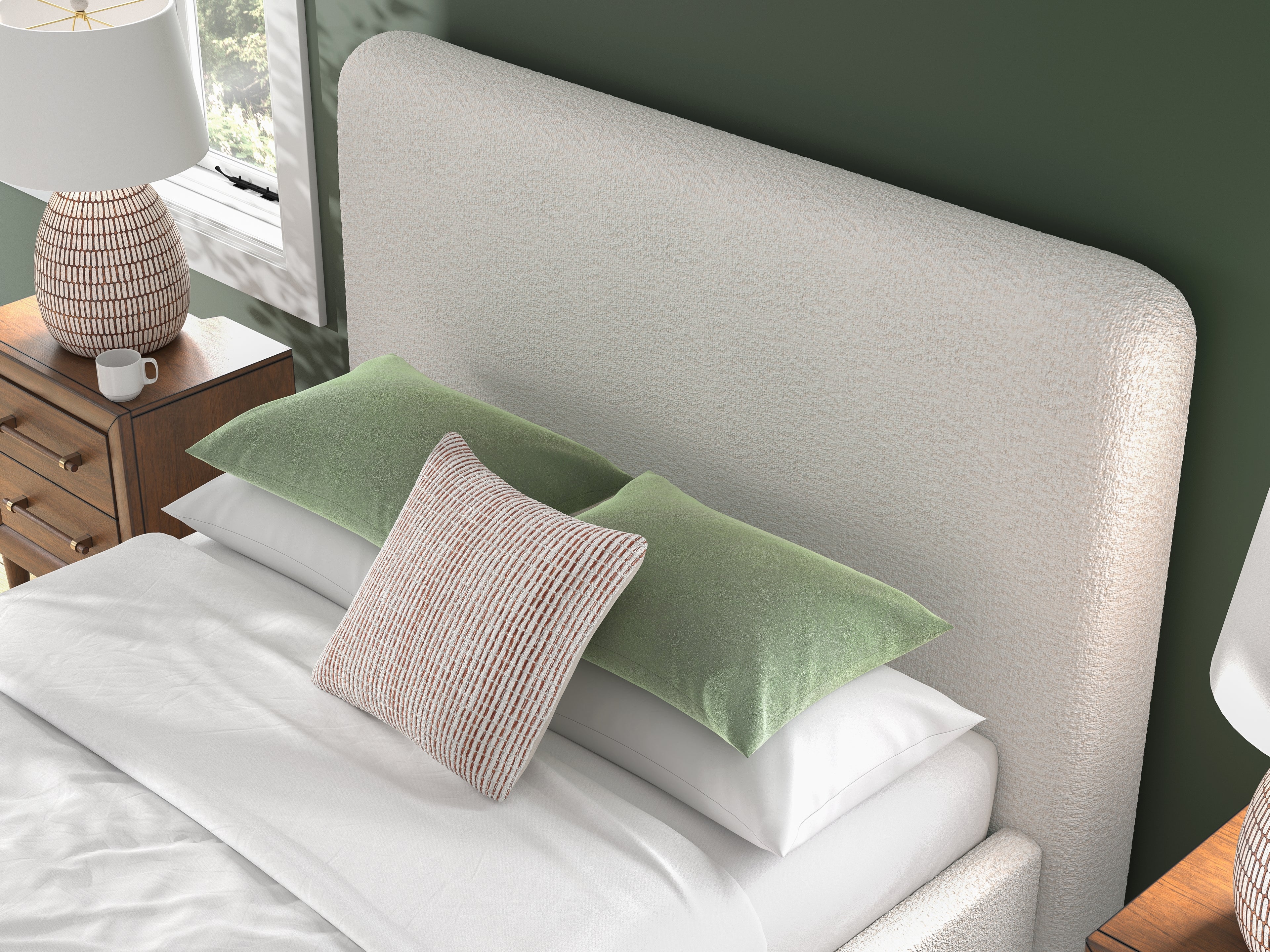 Brintstreet Beige Queen Upholstered Bed - PCB401-81
