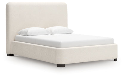 Brintstreet Beige Queen Upholstered Bed - PCB401-81
