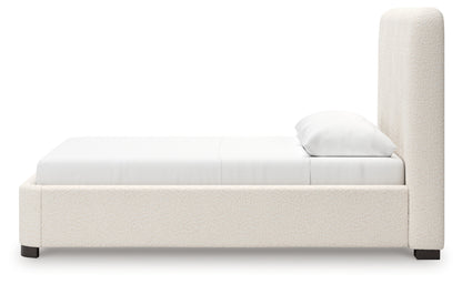 Brintstreet Beige Queen Upholstered Bed - PCB401-81