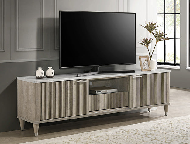 Britany Tv Stand Drift Wood Color - 4813DW-9