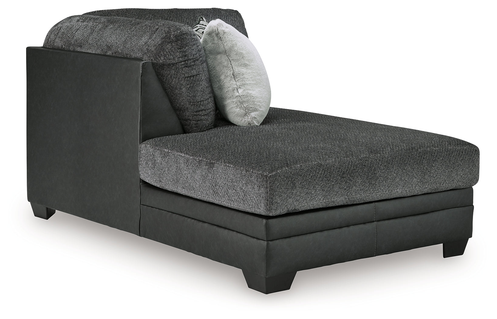 Brixley Pier Graphite Left-Arm Facing Corner Chaise - 2990616