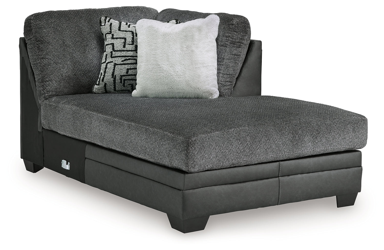Brixley Pier Graphite Right-Arm Facing Corner Chaise - 2990617