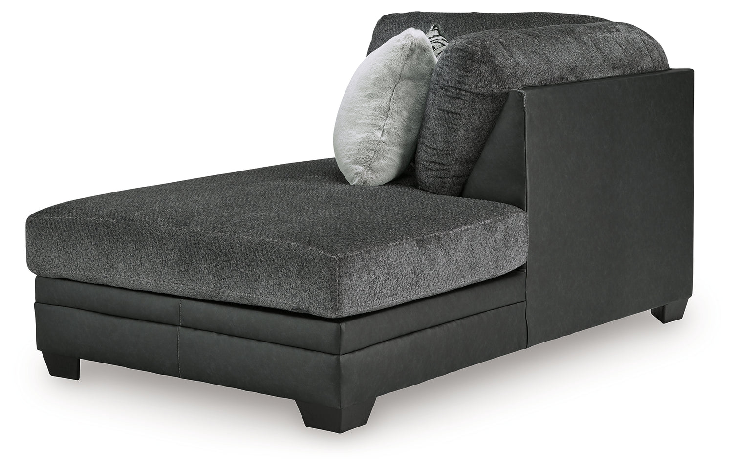 Brixley Pier Graphite Right-Arm Facing Corner Chaise - 2990617