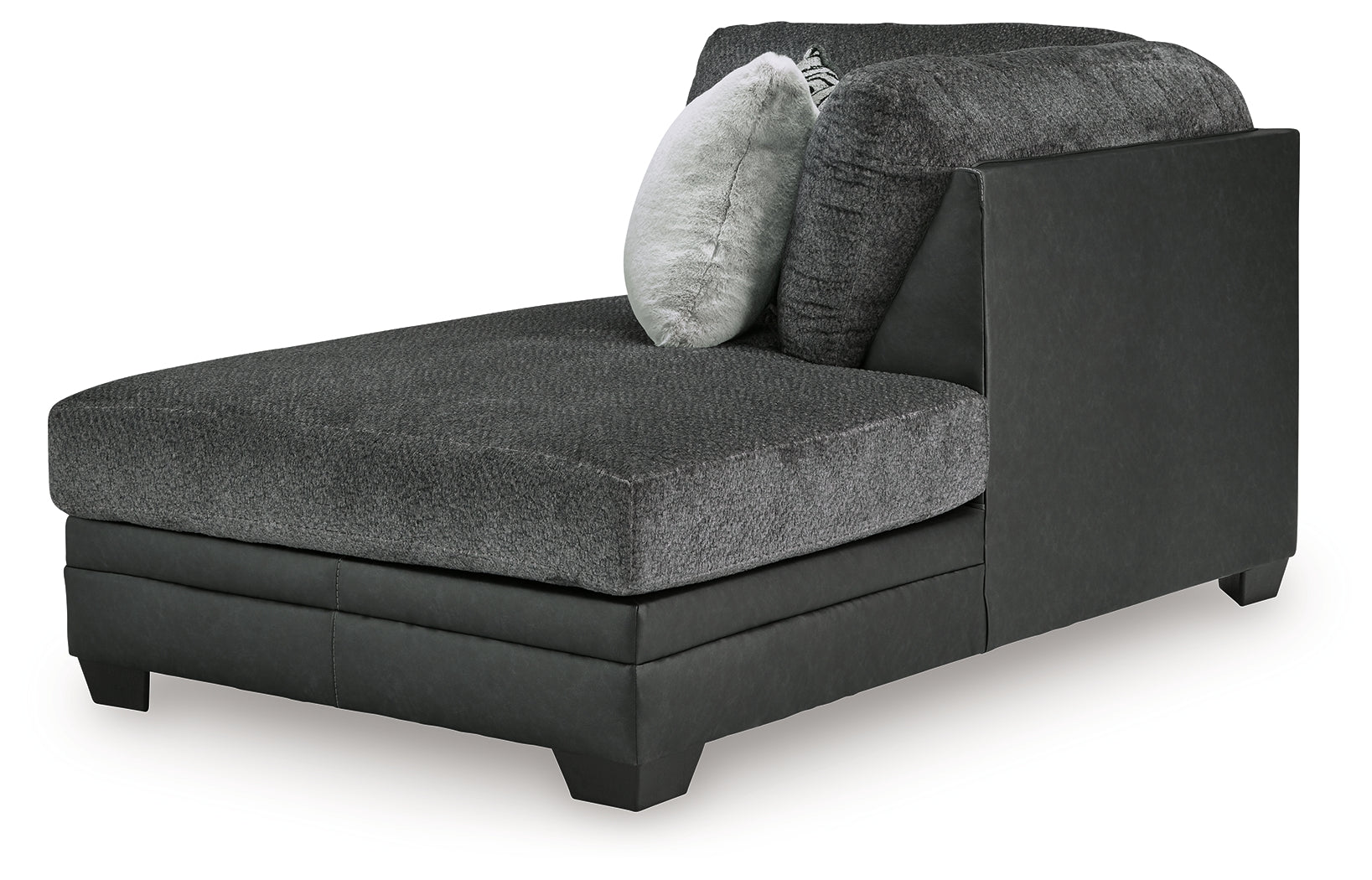 Brixley Pier Graphite Right-Arm Facing Corner Chaise - 2990617