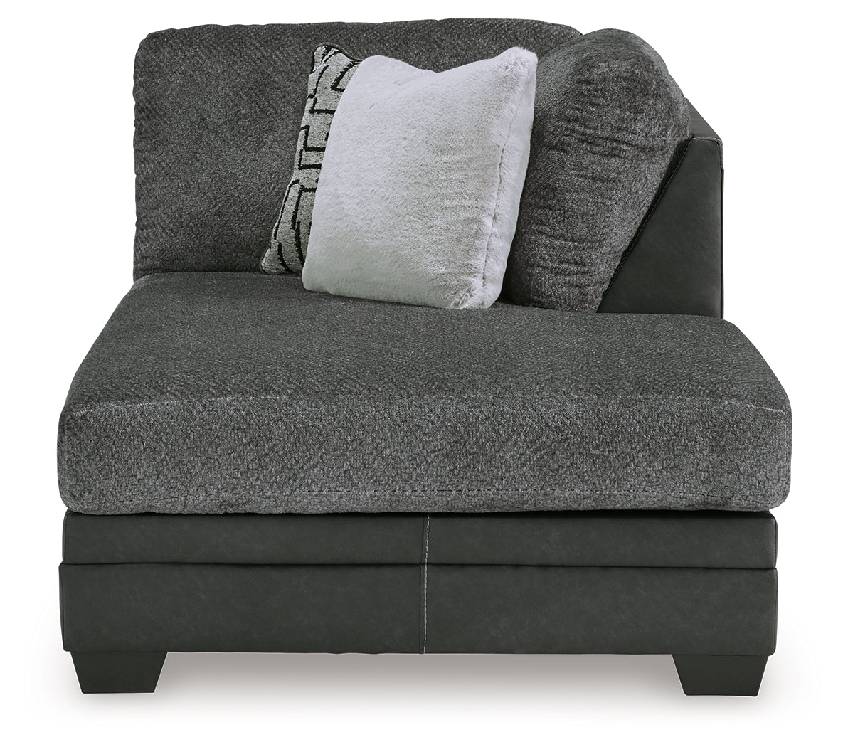 Brixley Pier Graphite Right-Arm Facing Corner Chaise - 2990617